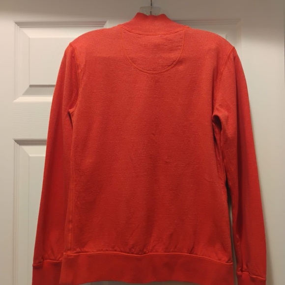 Tommy Bahama 1/2 Zip Coral Pullover Sweatshirt Size S - Picture 2 of 5